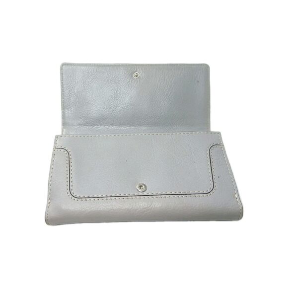 Michael Kors Brook Ville Gray Carryall Wallet Purse $158 - Picture 4 of 7